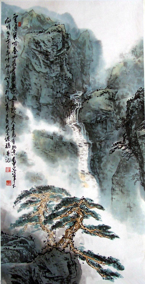 【国画】高明远山水画作品