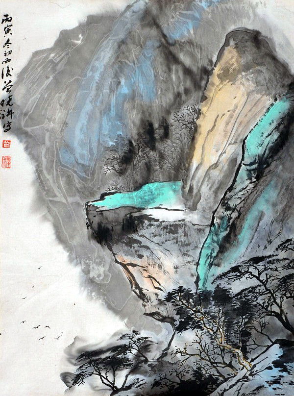 "雄浑苍润"曾晓浒国画欣赏